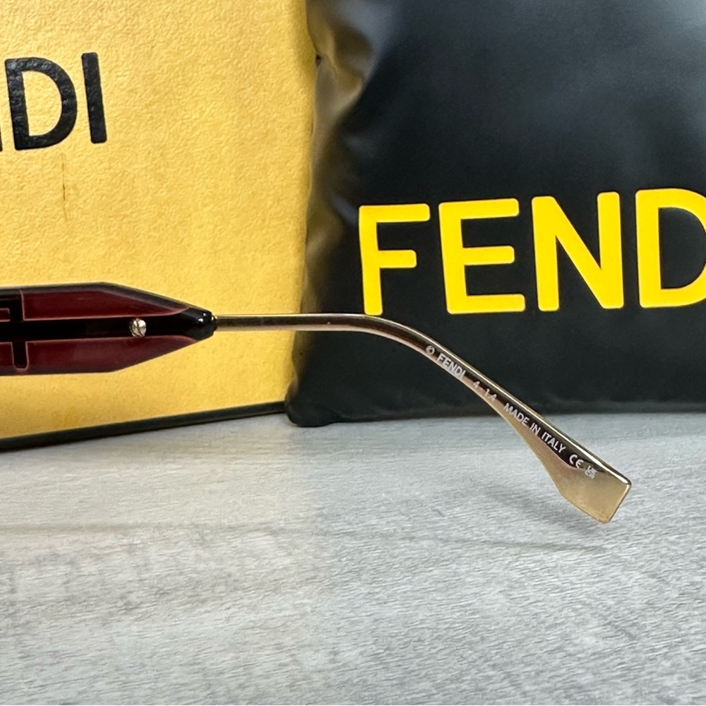 NEW! Fendi FENDIGRAPHY Sunglasses 56mm - Picture 5 of 7